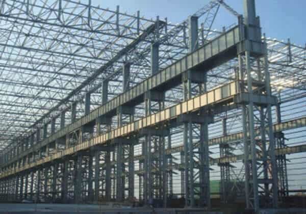 Anti Rust Q355 Steel Structure Warehouse Modern Engineering Flexible Metal Frame Building