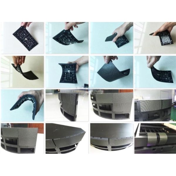 P2.5 1R1G1B LED Flexible Module Display Screen 1/ 24s 96x48 Dots