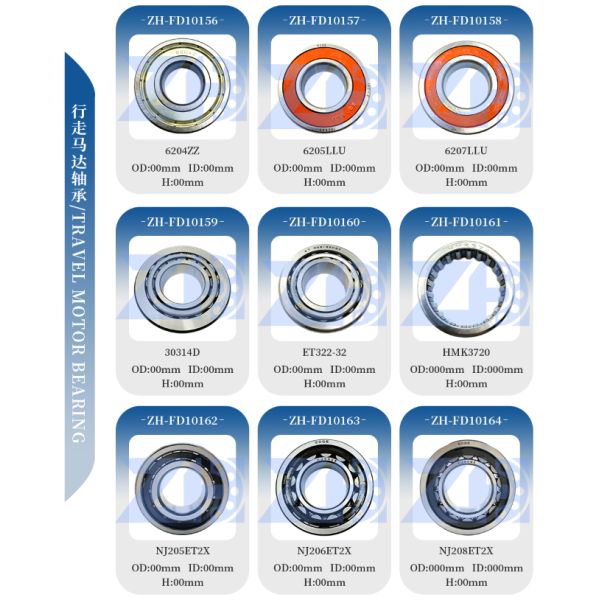 81112M thrust cylindrical roller bearing single row standard clearance standard size standard cage brass cage
