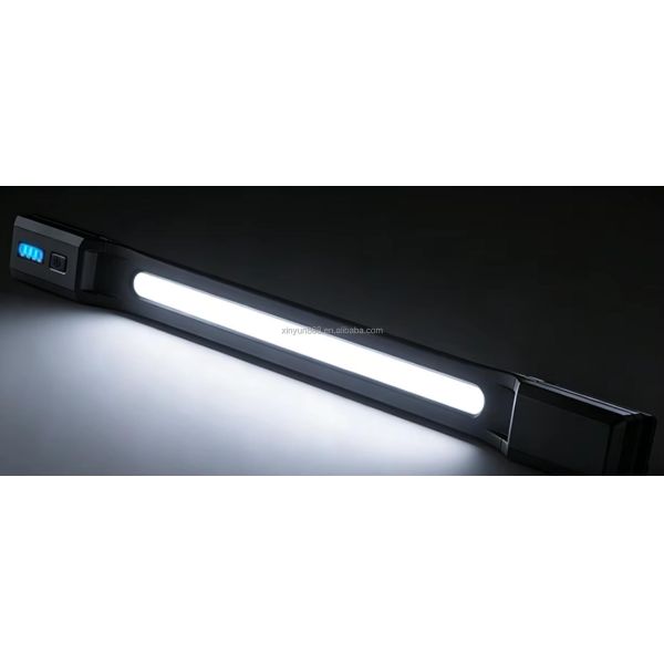 Cross-border COB Strong Light Maintenance Silicone Work Lamp USB Charging Outdoor Camping Built-in Battery Chest Running Lamp