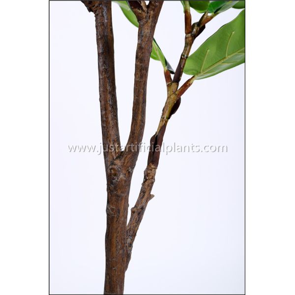 Fiddle Leaf Fig Plastic Plant Artificial Ficus Tree Interior Design Eco - Friendly
