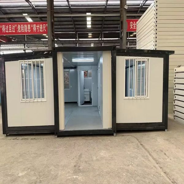 20FT/40FT Expandable Prefabricated Modular Container House with Toilet for Mobile Offices