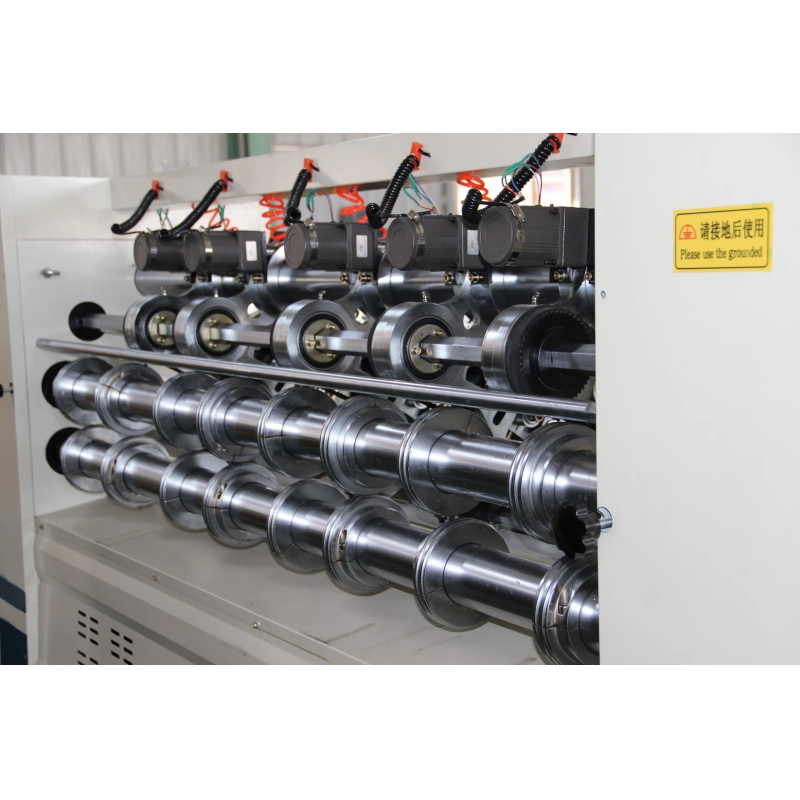 Semi Automatic Cardboard Box Printing Machine , Flexo Printing Machine For Carton