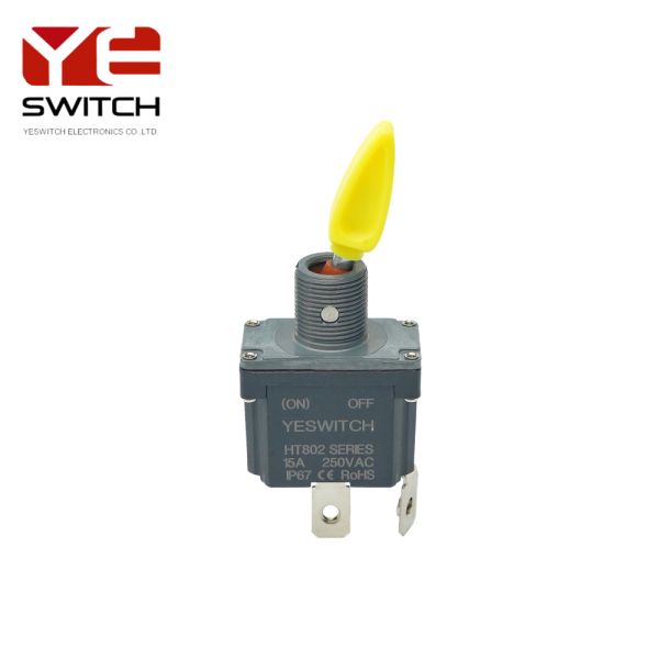 IP68 Rating 15A 125/250VAC Industrial Toggle Switch With Outer Screw Terminal
