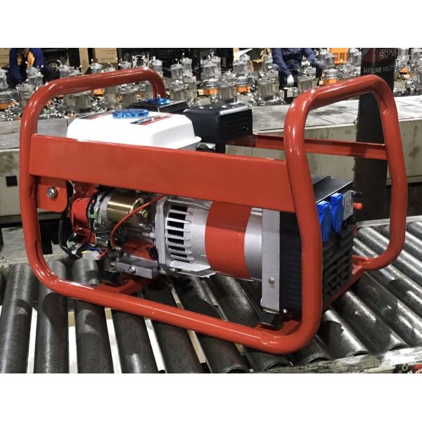 Custom Color Designed Portable Gasoline Generator 3500W Simple Type CE Approved