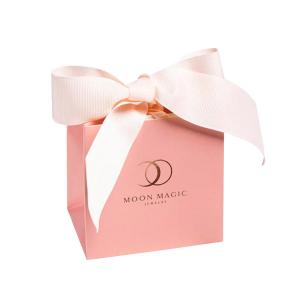 China Custom Jewelry Cosmetic Gift Clothing Shopping Paper Bag Small Jewelry Packaging Bags For Jewelry Business on sale
