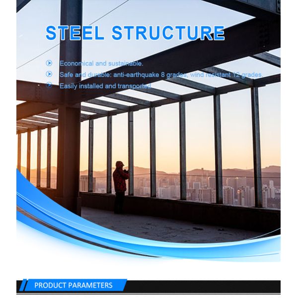 Zontop Structure Prefabricated Buildings Easy Install Steel China Steel Structure Workshop Warehouse Hangar House