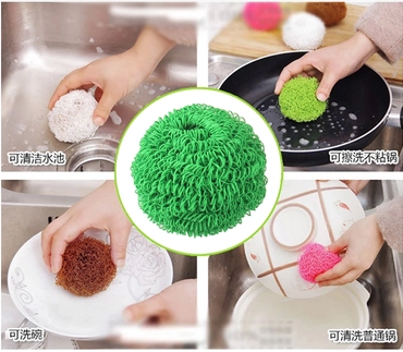 Polyester Material Kitchen Cleaning Pads With Strong Cleaning Capacity