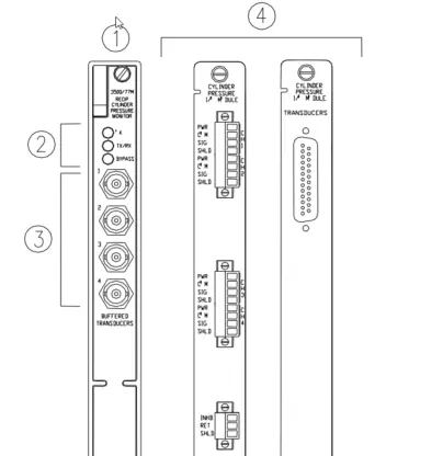 Bently Nevada 3500/22-01-01-00 146031-01 10Base-T/100Base-TX Ethernet I/O Module with Industrial Durability and Compact