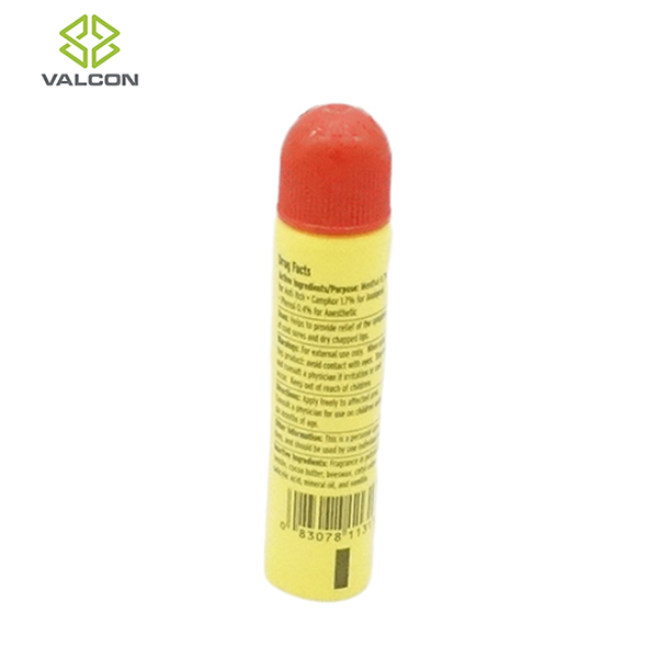 10 Ml Empty Lip Balm Tubes Diameter 19 mm Siamesed Nozzle Offset Printing