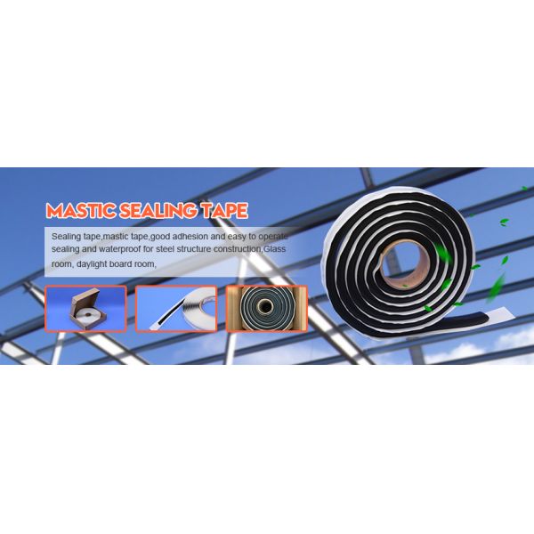 Advanced Butyl Rubber Tape Sealant Strip For Thermal Insulation Engineering