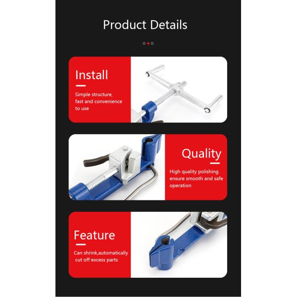 Stainless Steel Band Strapping Tool CTT001 Cable Tie Cut Tool Carbon Steel
