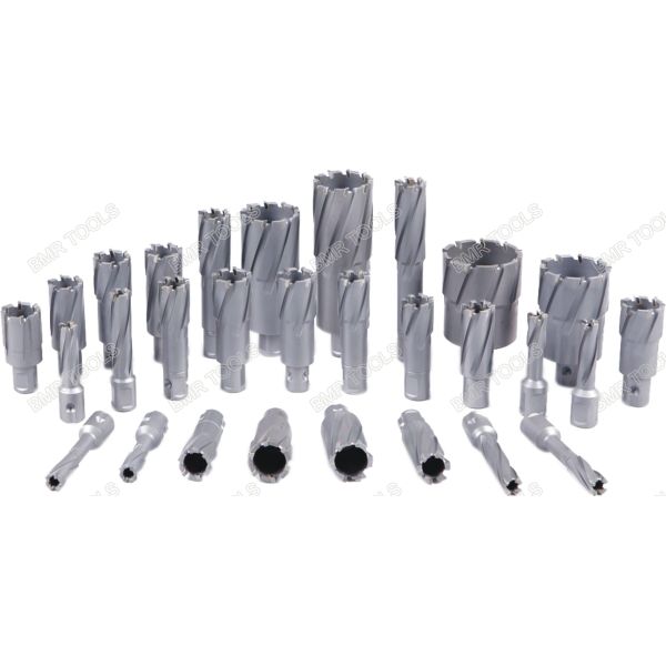 BMR TOOLS High performance 50mm cutting depth universal shank TCT Hollow Core Cutter for Metal Drilling