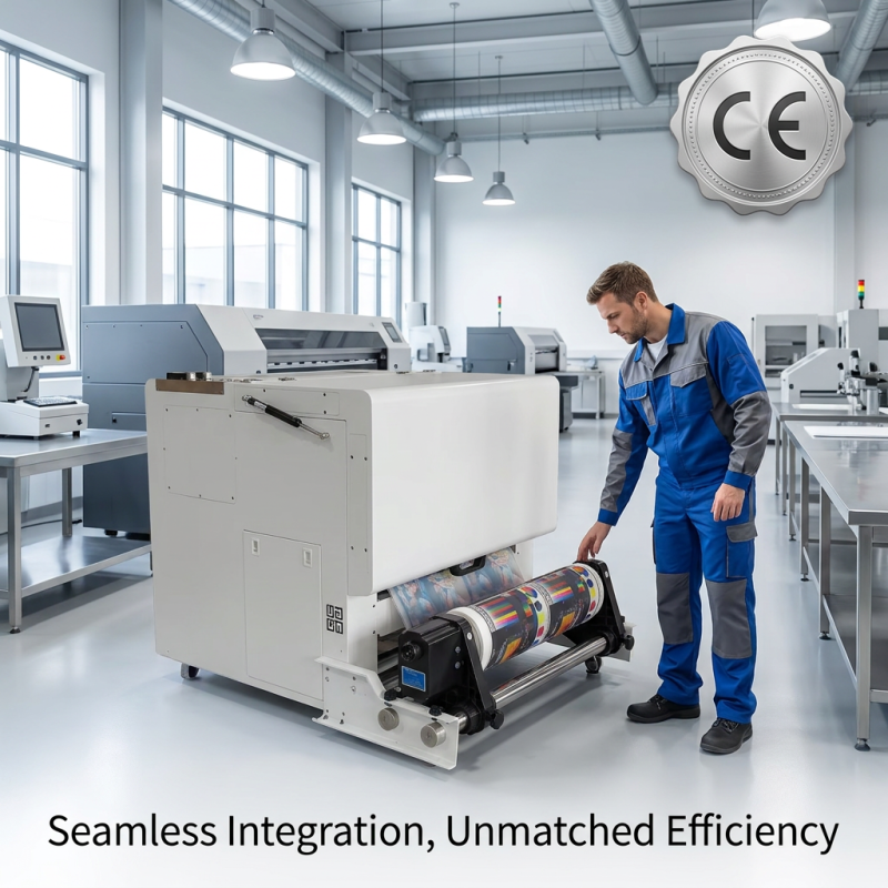 KECAI 60Cm Dtf Printer Machine T Shirt Heat Transfer Textile Hidden Purifier All in One Industrial Automatic Powder Shaker