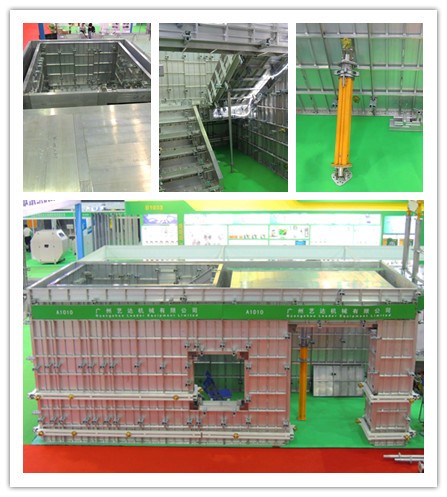 Durable Concrete Formwork System Easy Operation For Building Construction