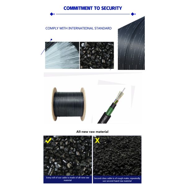 96 Core Fiber Optic Cable Double Steel Tape Armoured Cable