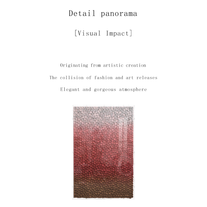 Waterproof and easy-to-clean surfaces Abstract Mixed Media Painting Handmade Home Decor