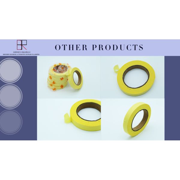 Offer Printing Single Sided Kraft Paper Car Masking Tape