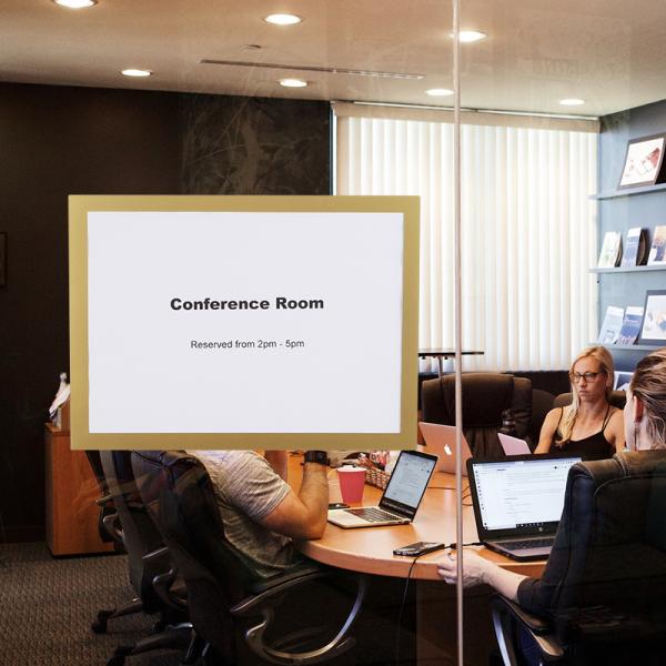 Removable Document Presentation Adhesive Magnetic Wall Hanging File Organizer RFW1907