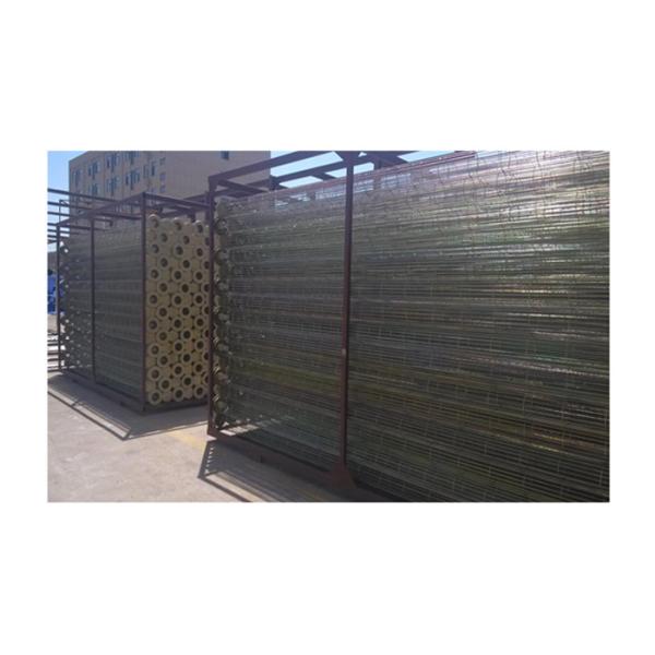 Round Oval Filter Cages Dust Collector Accessories Silicon Coating 4 Inch Diameter