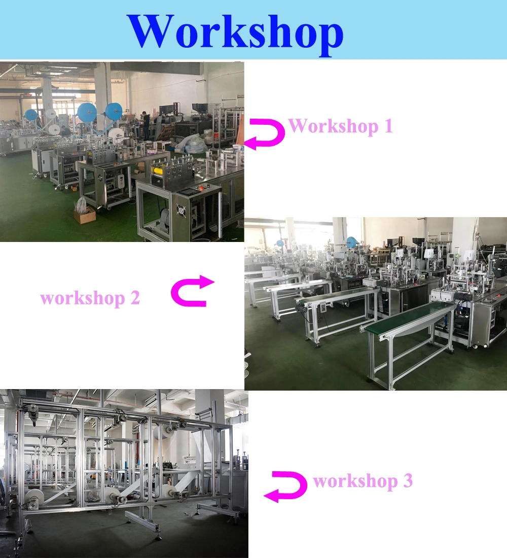 Hospital Disposable Surgical Gown Making Machine , Fully Automatic Mask Making Machine