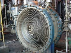 China Titanium Nickel Spiral Sheet Tube Heat Exchanger on sale