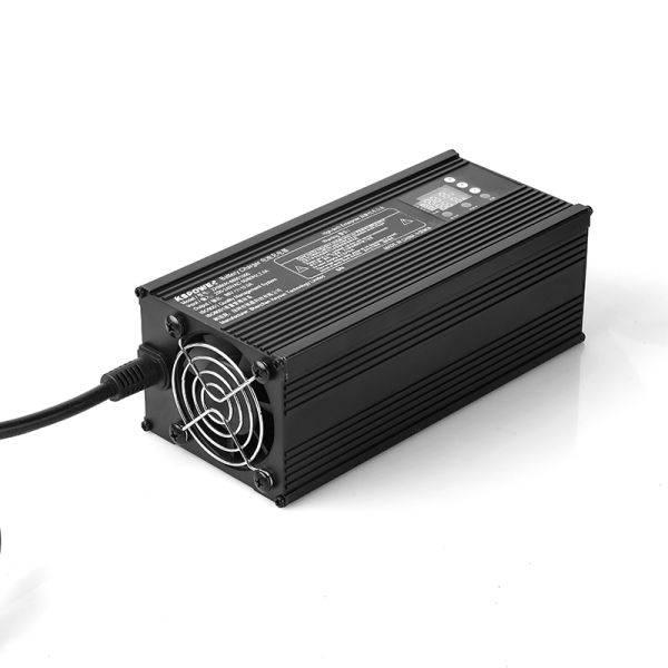 Customised CC CV Mode Battery Charger 48V 60V 72V 6A 8A 10A 12A Adjustable Voltage Current Functions In One DSP Intelligent Charger