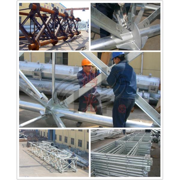 Galvanized Electric Substation Steel Structures for Power Transformer Substation Industry