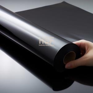 Buy cheap 36 Micron Opaque Black Non Silicone Coated Release Black Polyester Film product