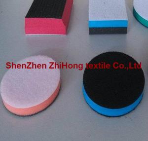 China Customized Hook Loop Fastener Holder Polishing Pad's blocks With foam on sale