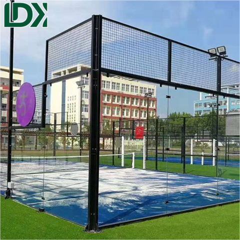 Outdoor Tournament Grade 360° Panoramic Professional Padel Court Perfect Choice For Sports Equipment
