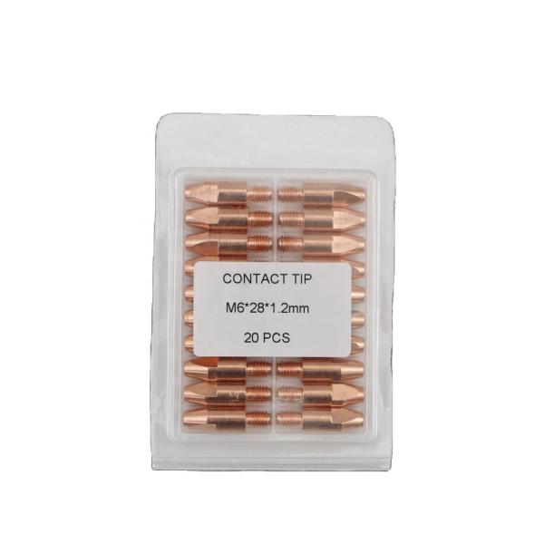 Upper Nice Color Contact Tip Mig Welding Torch with M6*28mm 1.2mm Welding Accessories