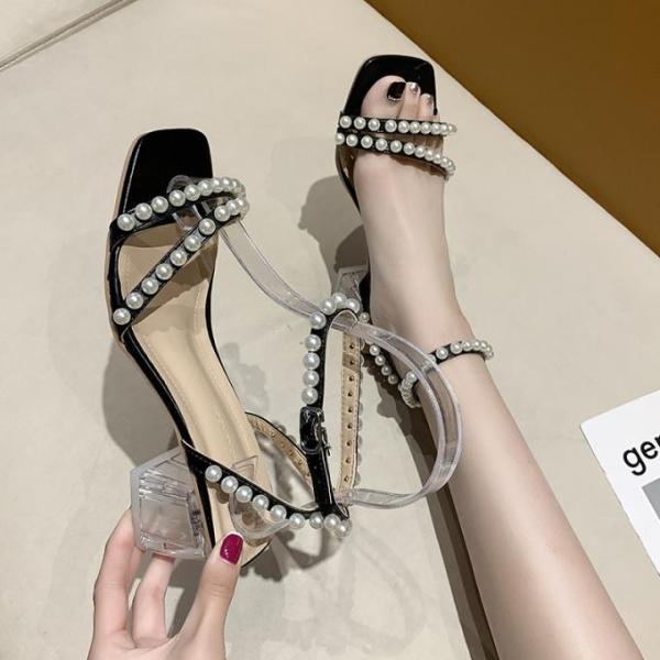 Spring Summer Womens Pump Heels With Leather Lining Fashionable