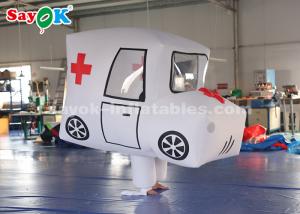 China Giant Custom Inflatable Products  Ambulance Model For Promotion on sale