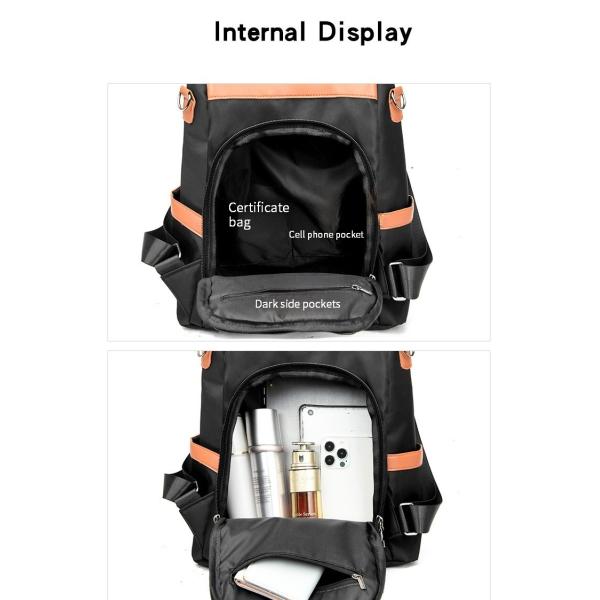 Trapezoid Design Loungefly Unisex Solid Color Hiking Shoulder Backpack for School
