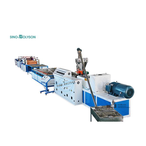 Powerful SJZ-80/156 PVC Door Panel Making Machine With 380V 50Hz 3phases Voltage