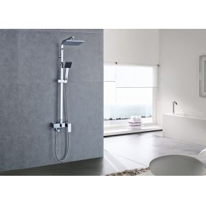 China Wall Mounted SPA Shower System , Single Handle Shower Set Copper Casting on sale