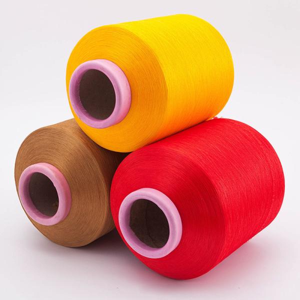 100% 300D Bright Polyester Filament Yarn Dty Socks Bare Elasticity 20/150D Fabrics 280D 210D 1120D
