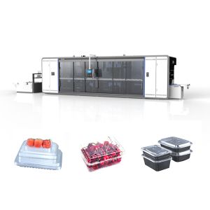 Buy cheap Auto Pressure Air Forming PS PVC Plastic Thermoformer product