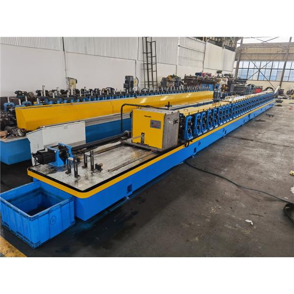 Closed Type Solar Roll Forming Machine Module Frame Section Line Speed 40 - 50m/Min