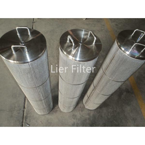 High Porosity Reusable Pleated Filter Element Cartridge