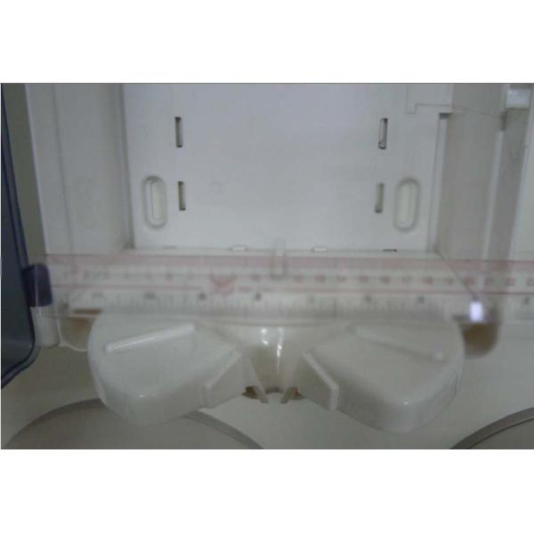Centre Pull Jumbo Roll Tissue Dispenser White Lockable For Bathroom Hand Wiping