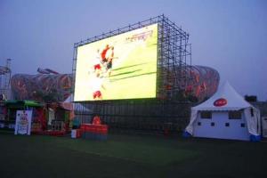 China Outdoor Concert 850W P10 Dj Booth LED Display 6800nits 320*160mm on sale