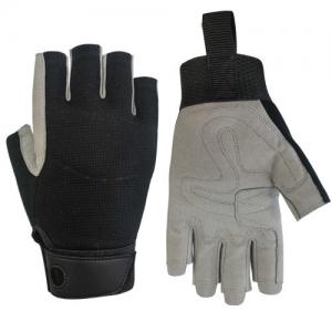 China Hysafety XS-2XL Half Finger Hand Gloves , Outdoor Climbing Gloves on sale
