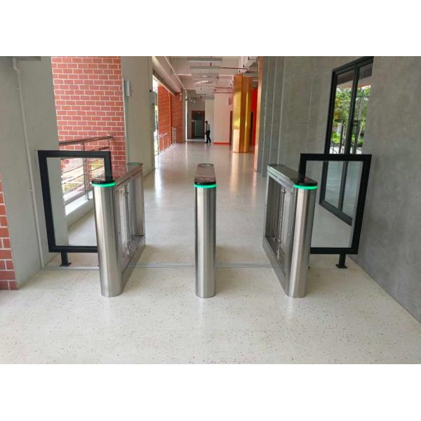 304 Stainless Steel Swing Turnstile with Facial Recognition Access