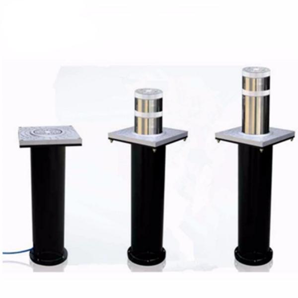 Hotel Entrance Control Hydraulic Road Security Barriers , Safety Bollard 1 Year Warranty