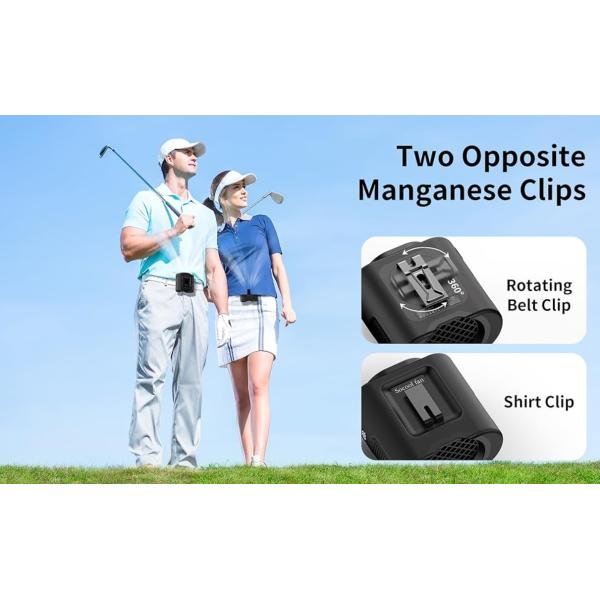 Socool Fan Clip Fan 14500mAh Indoor And Outdoor 4 Speed Levels Type-C Power Source Rechargeable Fan For Cooling