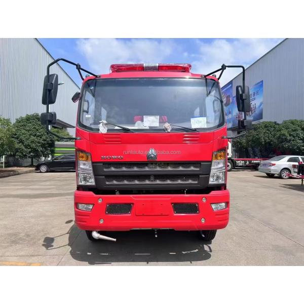 Factory Customized HOWO Fire Truck Fire Rescue Fighting Water Fire Truck