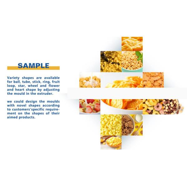 Corn flakes production line / Corn Flakes Roaster with CE Certificate