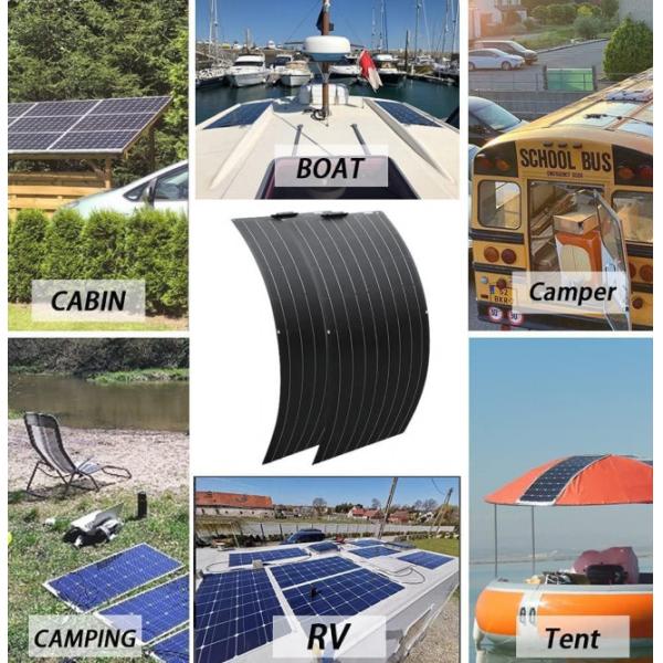 Off Grid Flexible Solar Panel Kit 150w 18V